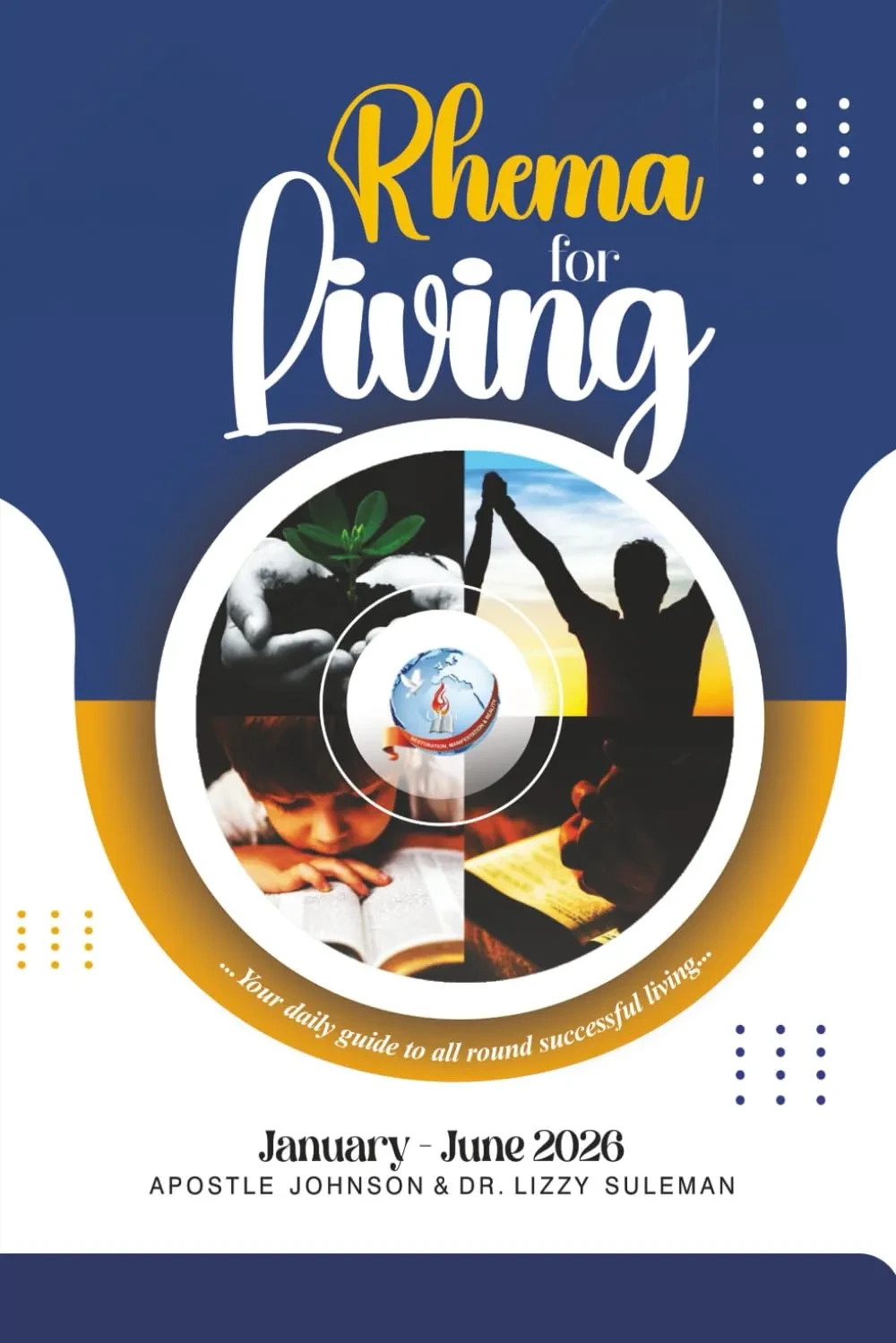 Rhema For Living devotional guide book cover
