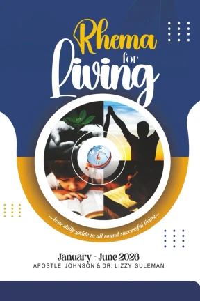 Rhema For Living devotional guide book cover